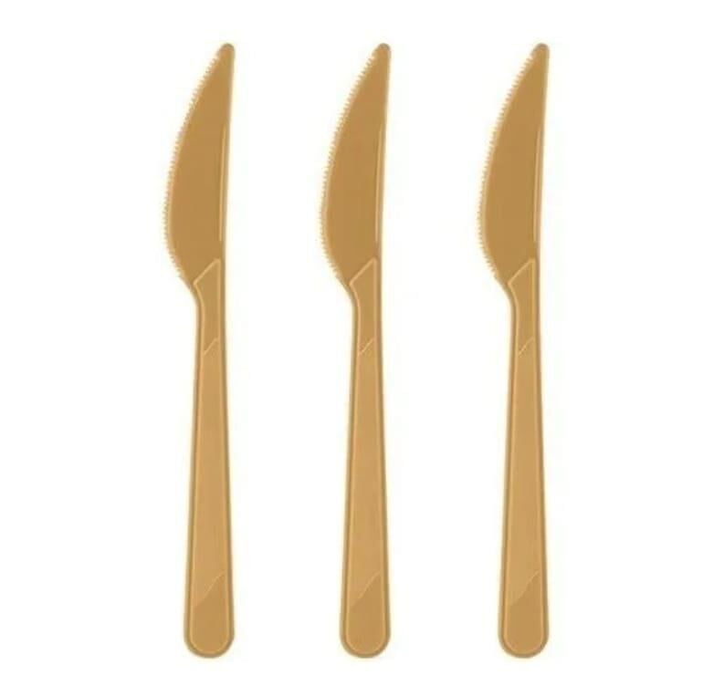 BIÇAK PLASTİK 25 Lİ ALTIN