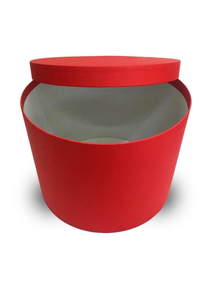 ABK KUTU SİLİNDİR TEKLİ KIRMIZI 28*20