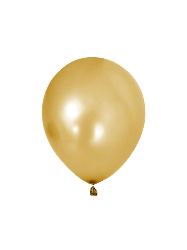 BALON 5'' MARKET KROM(MİRROR) GOLD 10 LU