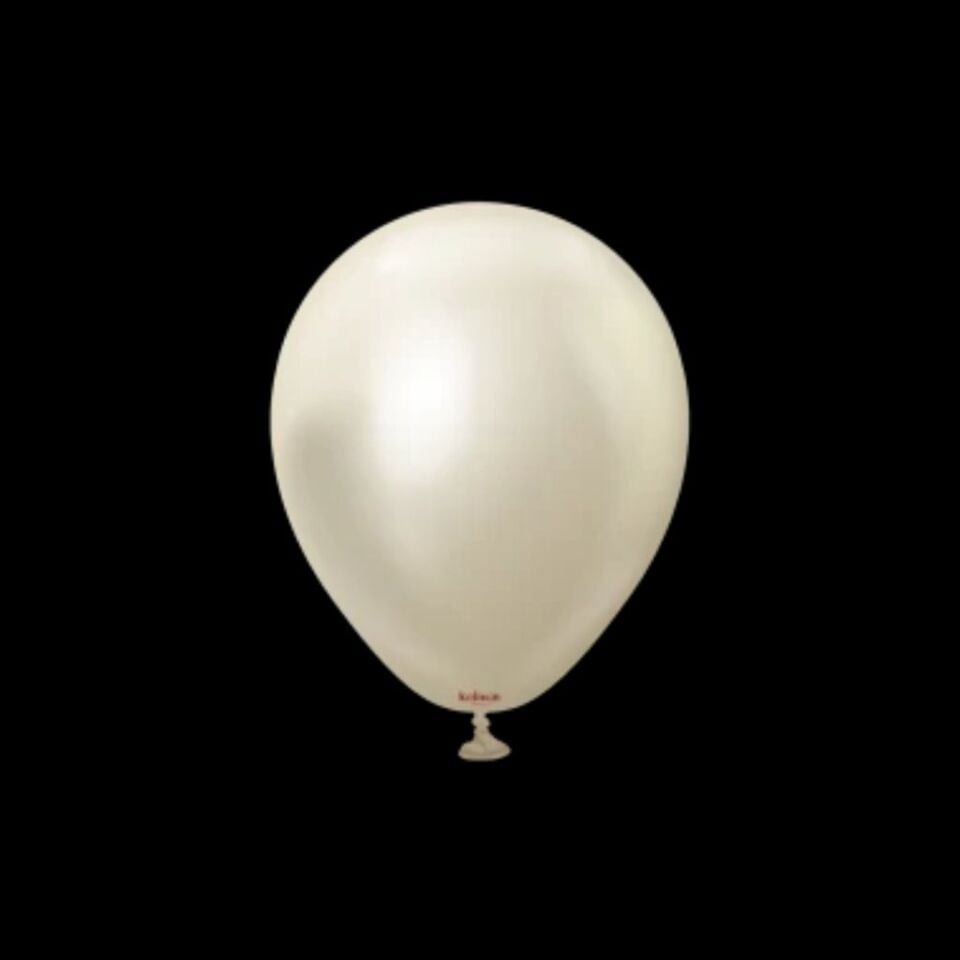 BALON 5'' MARKET KROM(MİRROR) WHİTE GOLD 10 LU