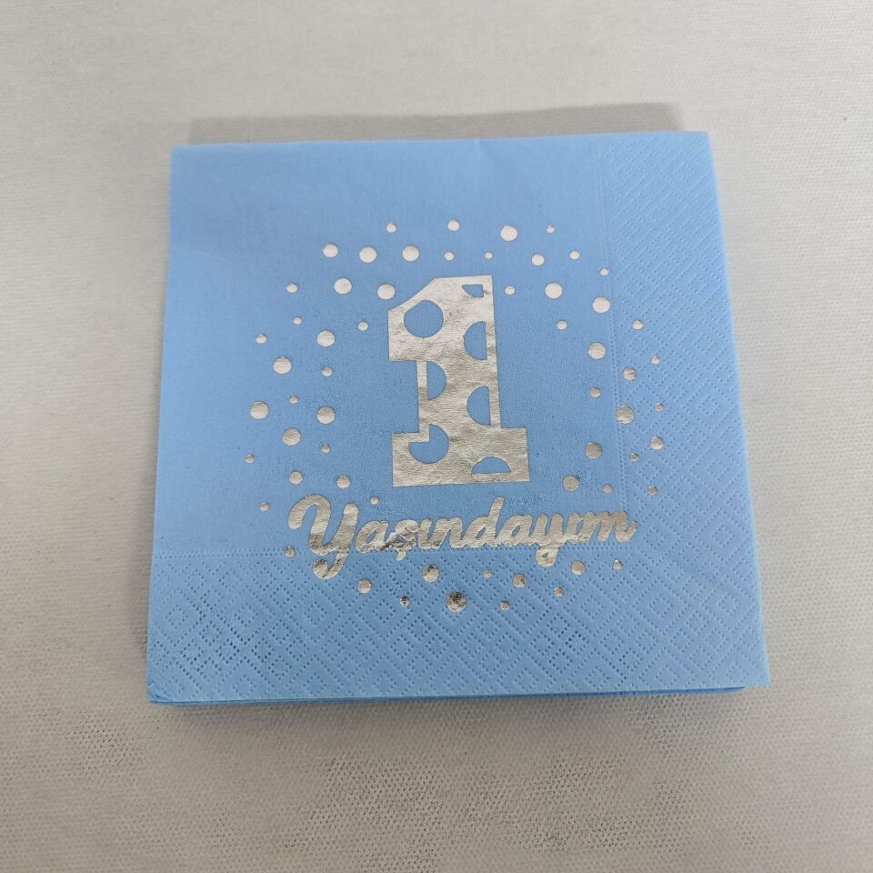 PEÇETE LÜKS STORY MAVİ GÜMÜŞ 1 YAŞ