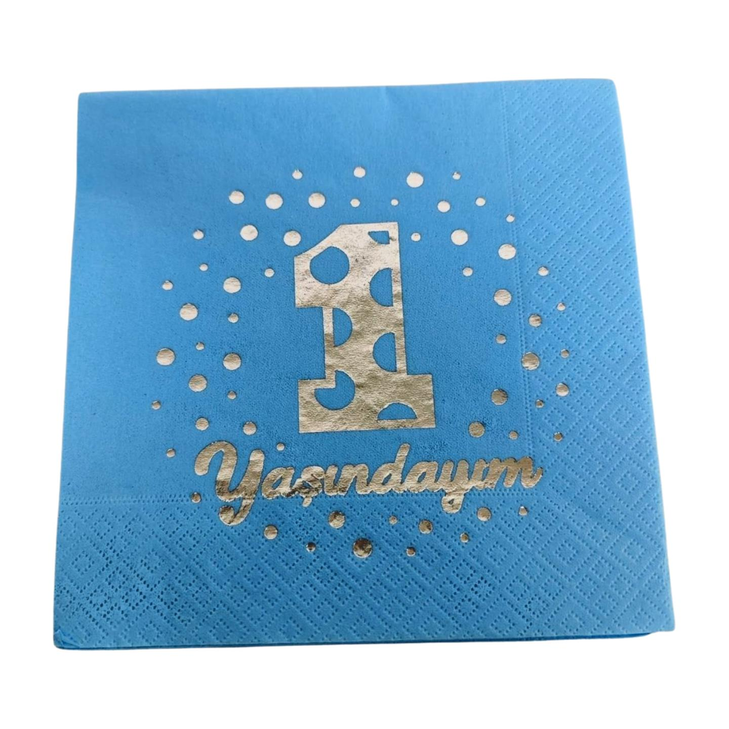 PEÇETE LÜKS STORY MAVİ GÜMÜŞ 1 YAŞ