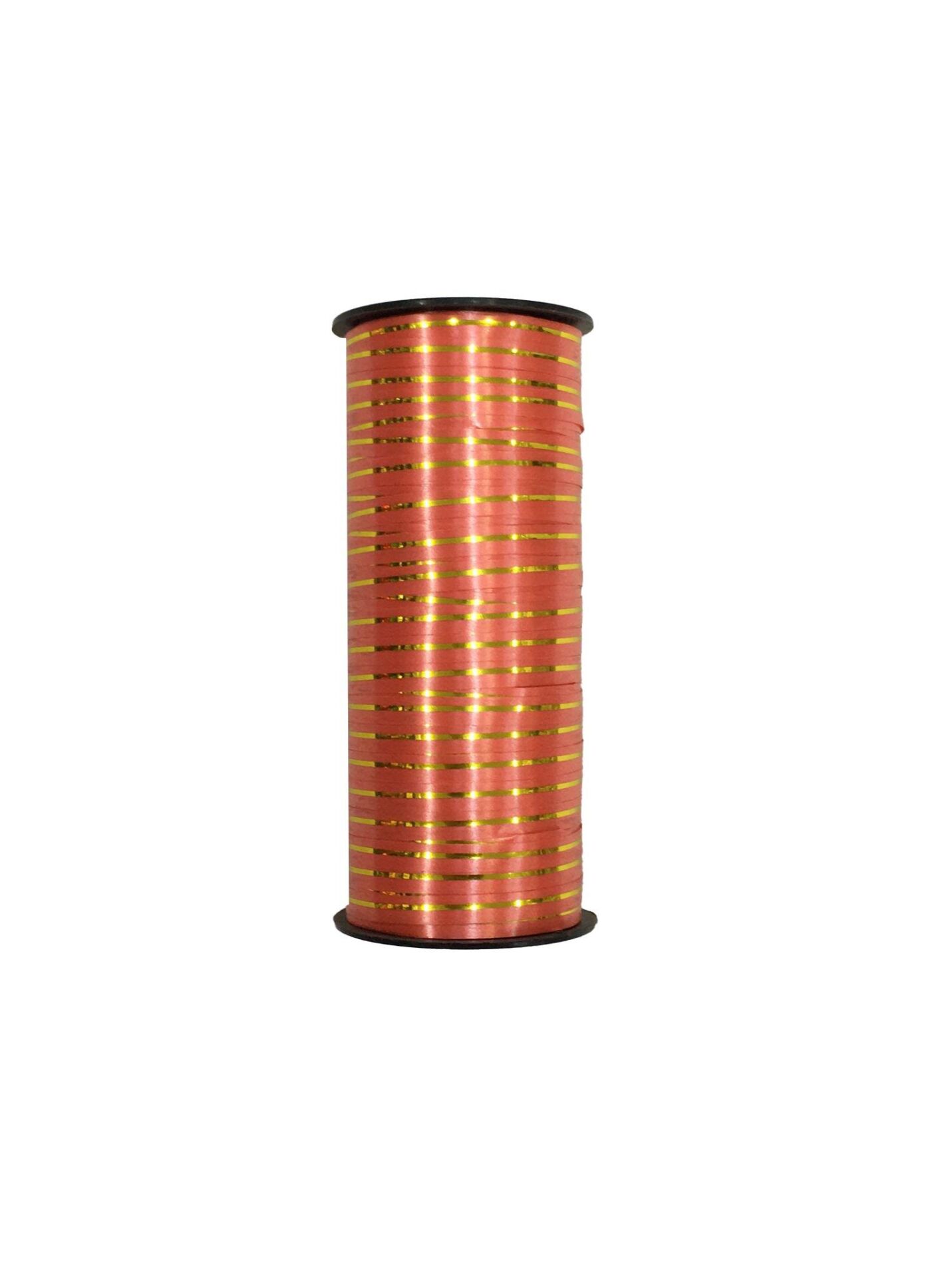 RABANT İTHAL ALTIN ÇİZGİLİ KIRMIZI 5 MM*90MT.