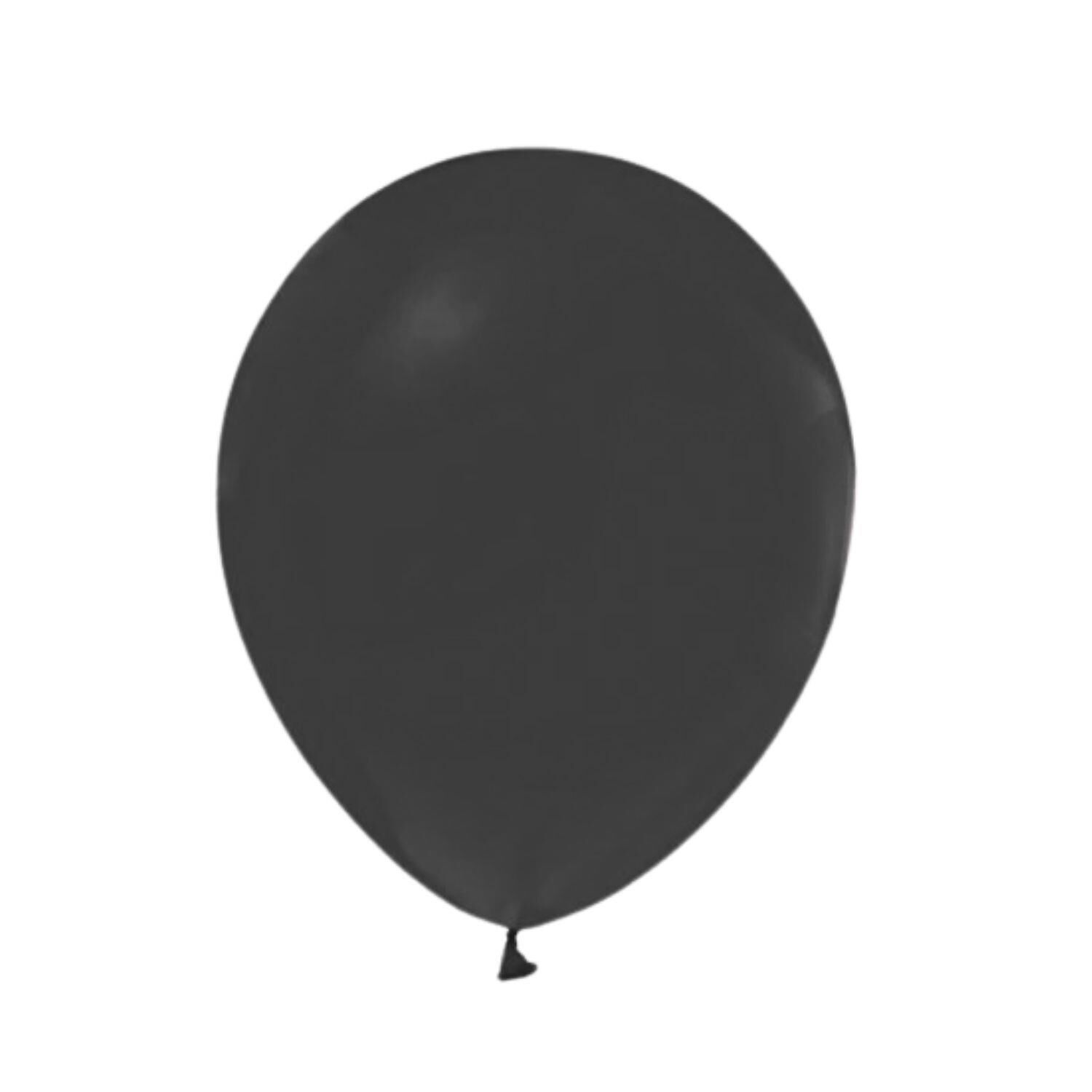 BALON DÜZ RENK SİYAH 100'LÜ