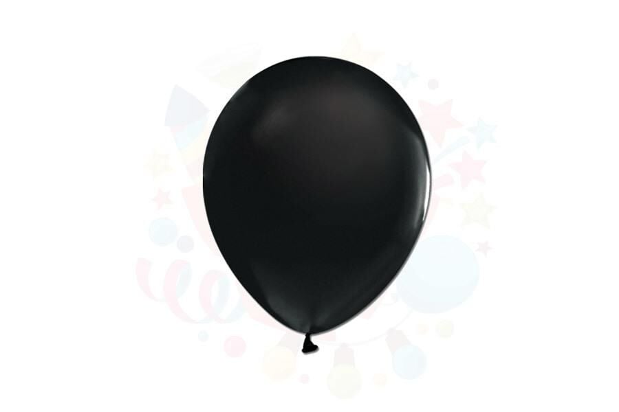 BALON DÜZ RENK SİYAH 100'LÜ