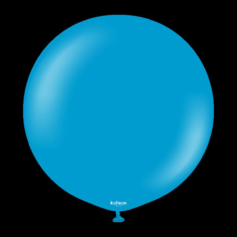 BALON 5'' DÜZ RENK CARIBBEAN BLUE 100LÜ KALİSAN