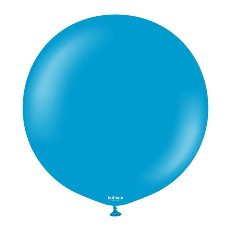 BALON 5'' DÜZ RENK CARIBBEAN BLUE 100LÜ KALİSAN