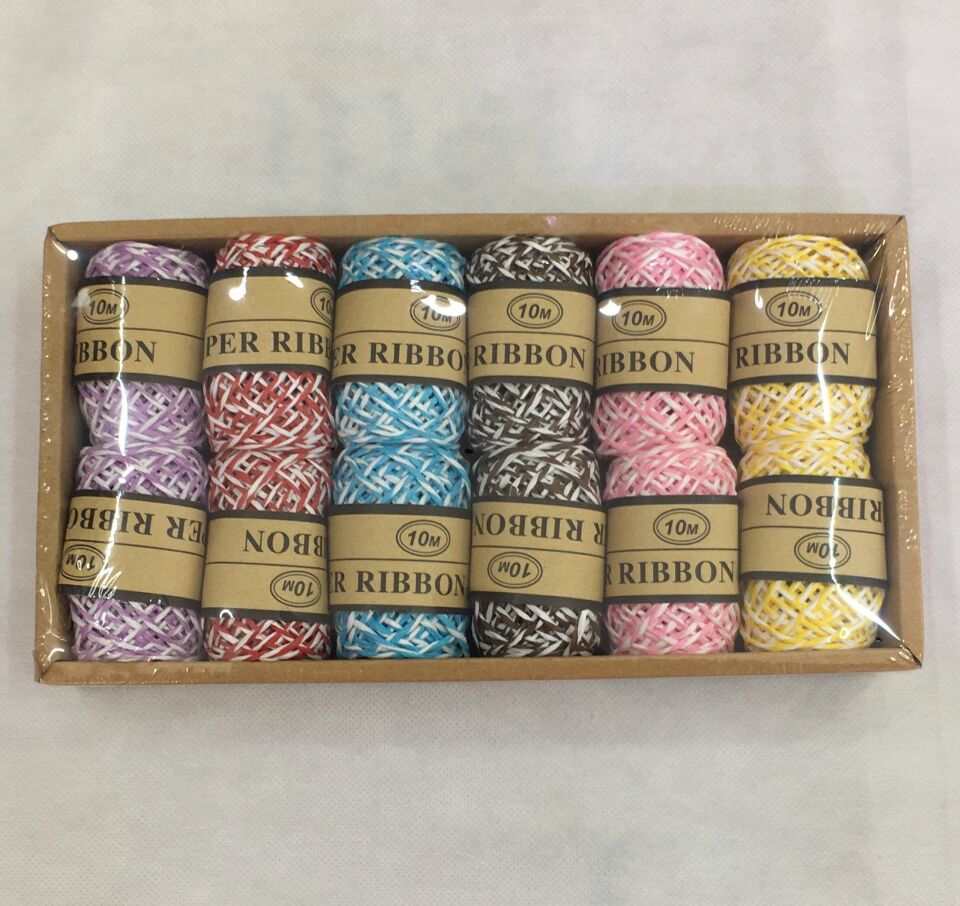 AMBALAJ İPİ DEKORATİF ÇİFT RENKLİ