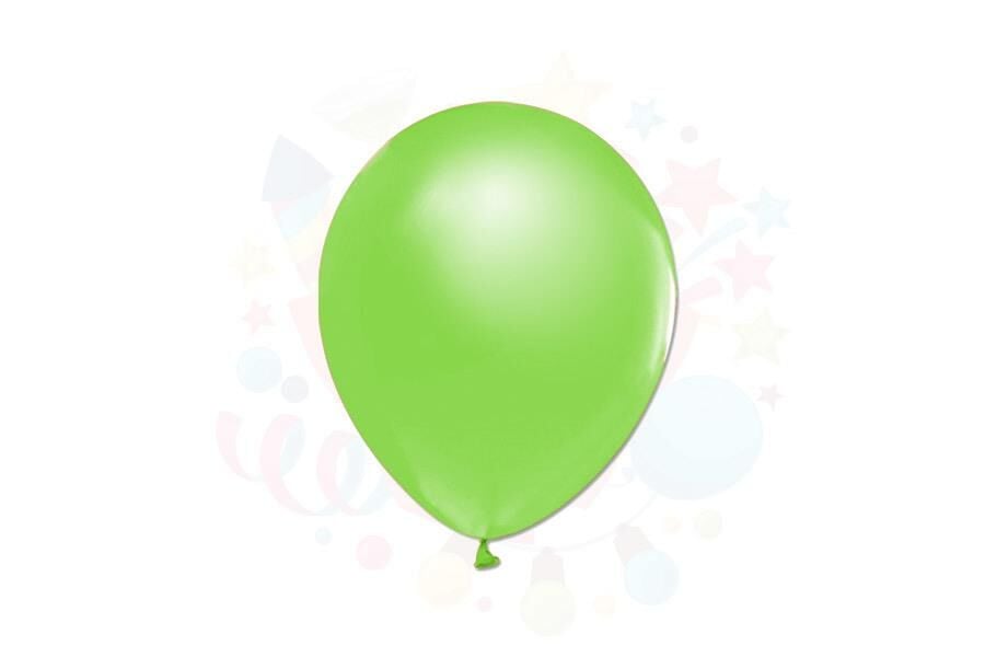 BALON METALİK FISTIK YEŞİL 100LÜ