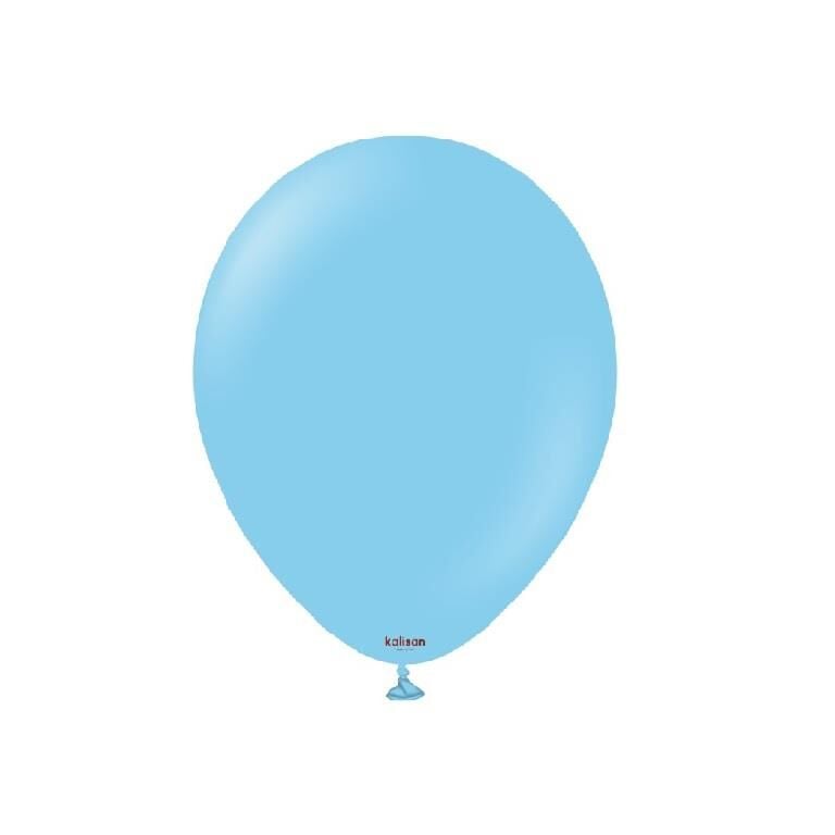 BALON 5'' DÜZ RENK BABY BLUE 100LÜ KALİSAN