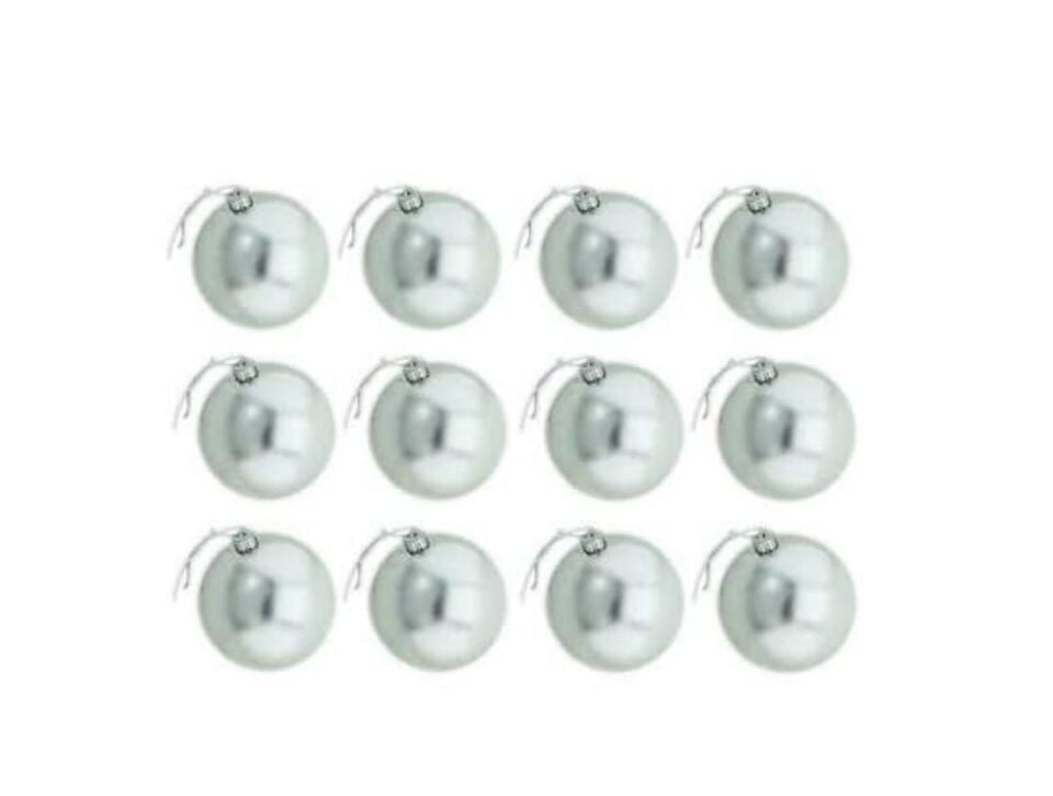 TOP SÜS 3 CM 12 Lİ GÜMÜŞ