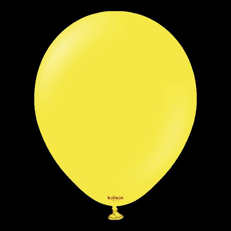 BALON 5'' STANDART YELLOW 100LÜ KALİSAN