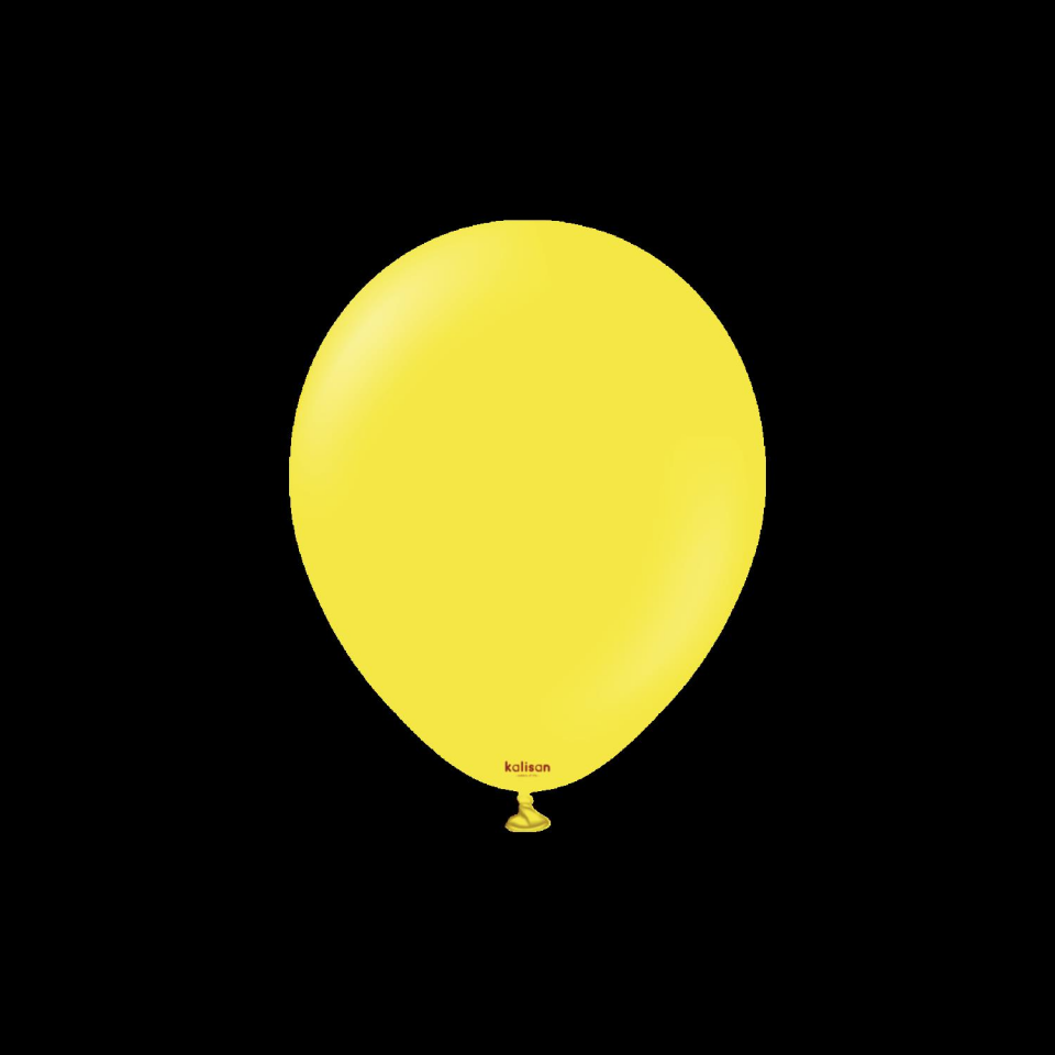 BALON 5'' STANDART YELLOW 100LÜ KALİSAN