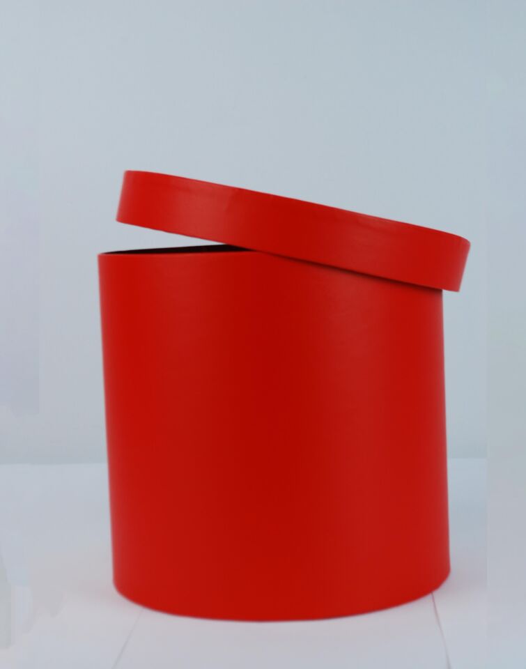 ABK KUTU SİLİNDİR TEKLİ KIRMIZI 20*20