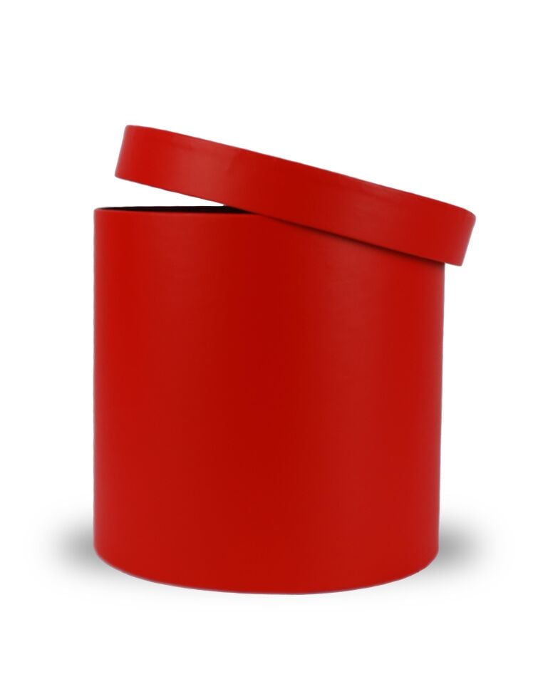 ABK KUTU SİLİNDİR TEKLİ KIRMIZI 20*20