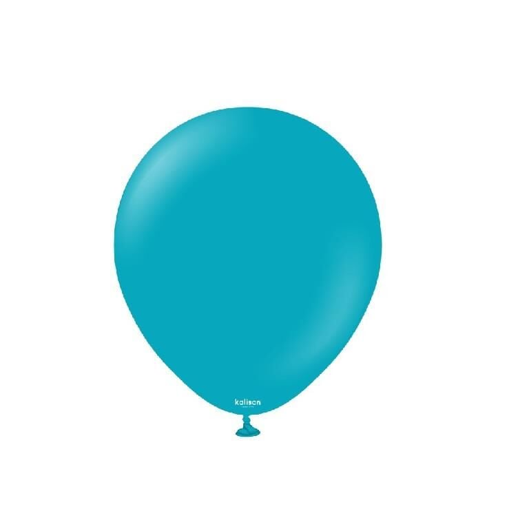 BALON 5'' DÜZ RENK TURQUOISE TURKUAZ100LÜ KALİSAN