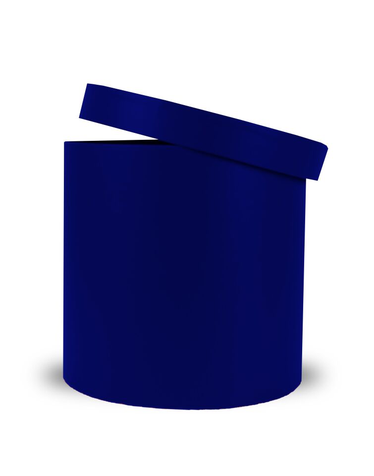 ABK KUTU SİLİNDİR TEKLİ LACİVERT 20*20