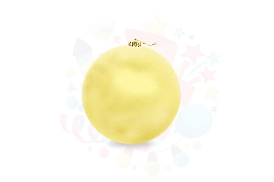 TOP SÜS 20 CM TEKLİ ALTIN