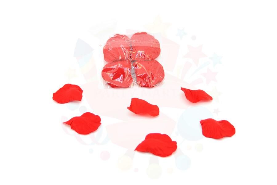 GÜL YAPRAĞI MASA KONFETİ RENKLİ 144 LÜ KIRMIZI