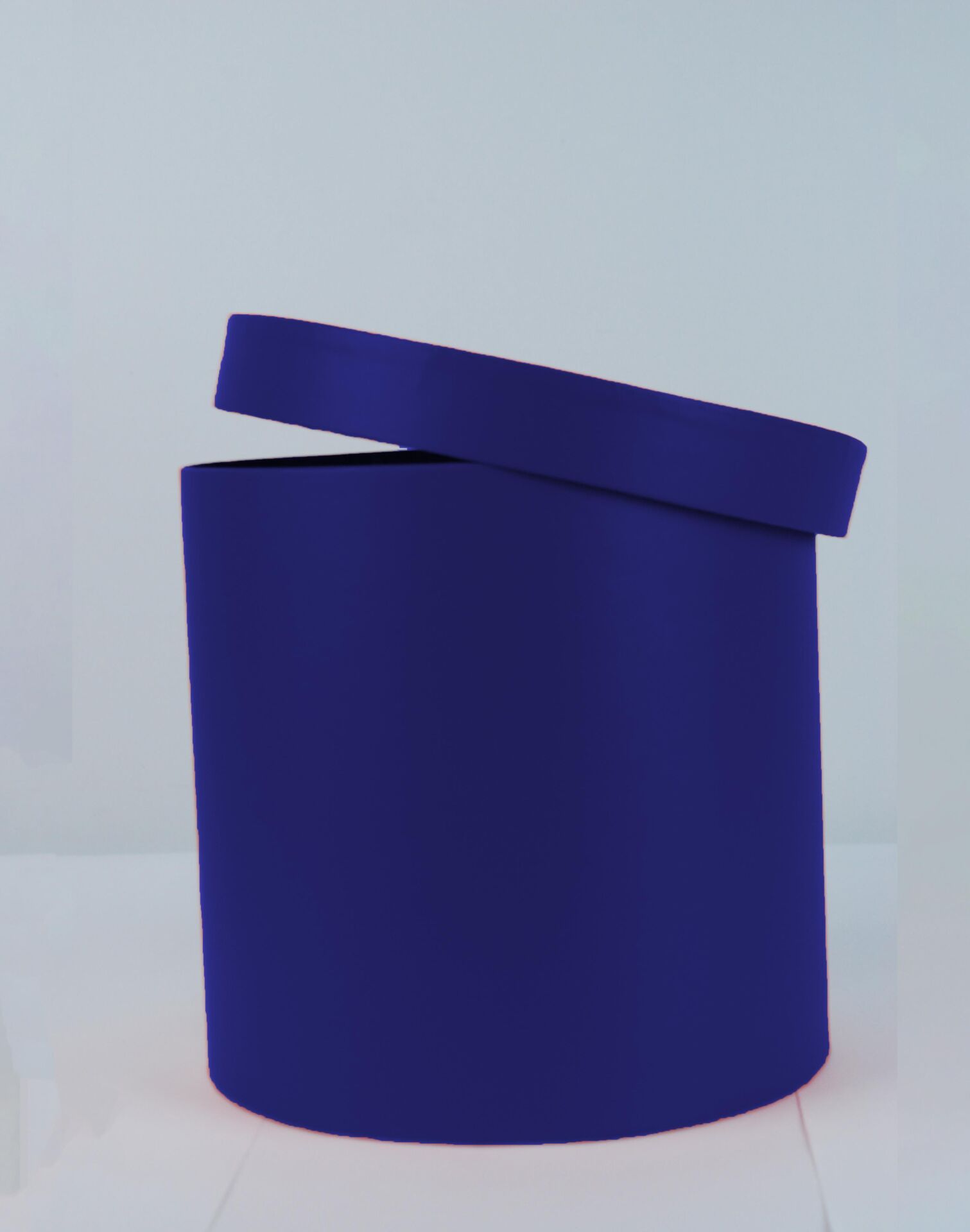 ABK KUTU SİLİNDİR TEKLİ K.MAVİ 20*20