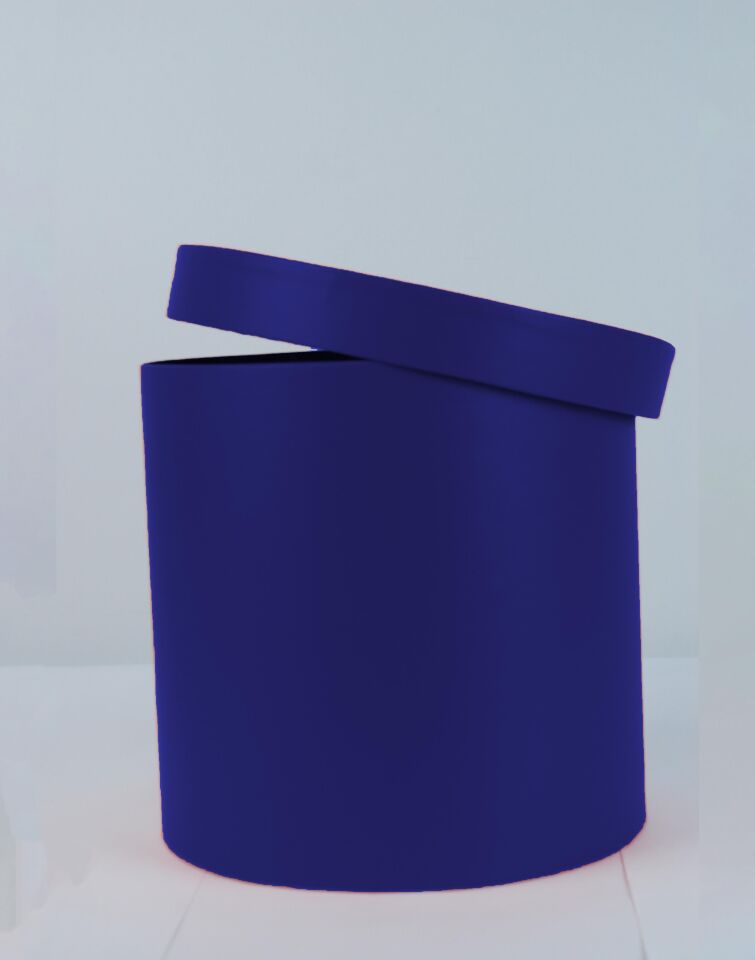 ABK KUTU SİLİNDİR TEKLİ K.MAVİ 20*20