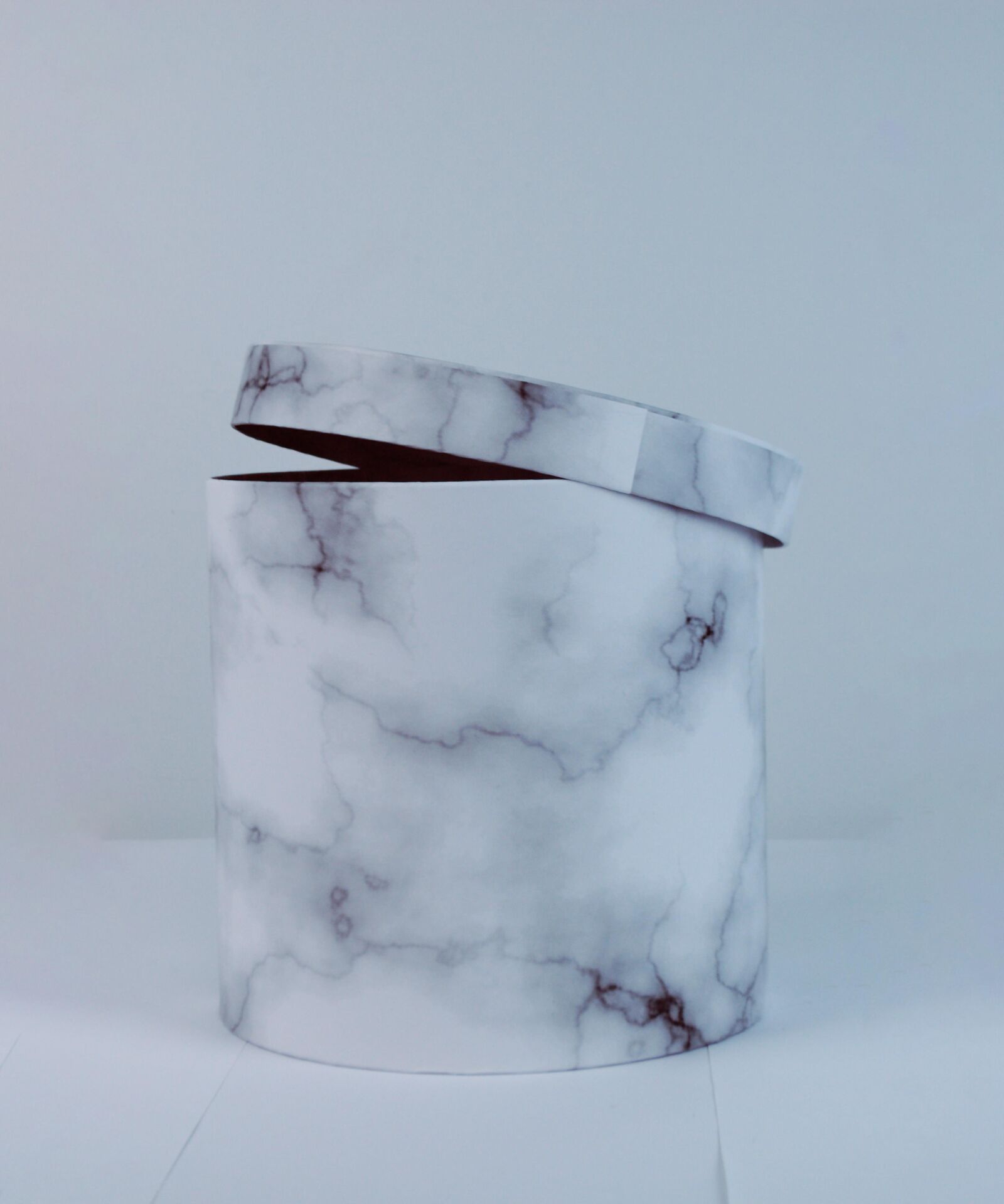 ABK KUTU TEKLİ SİLİNDİR MERMER DESEN BEYAZ 20*20