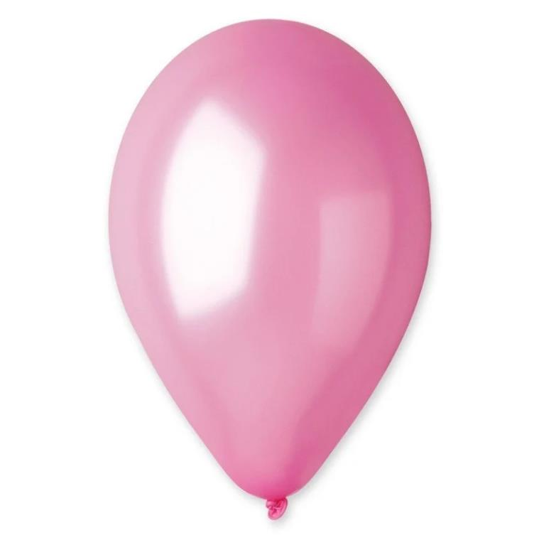 BALON METALİK GEMAR 100'LÜ PEMBE