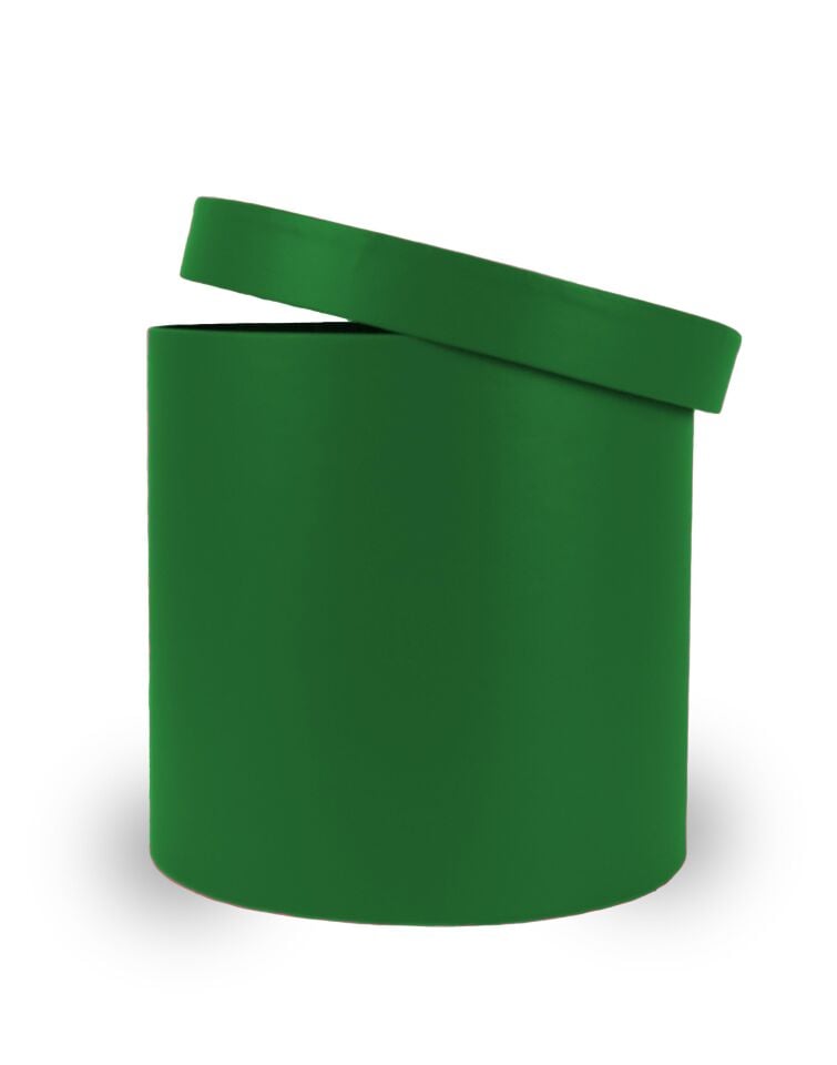 ABK KUTU SİLİNDİR TEKLİ KOYU YEŞİL 20*20