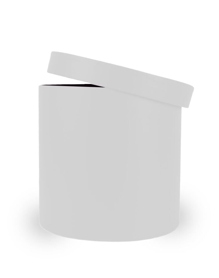 ABK KUTU SİLİNDİR TEKLİ BEYAZ 20*20