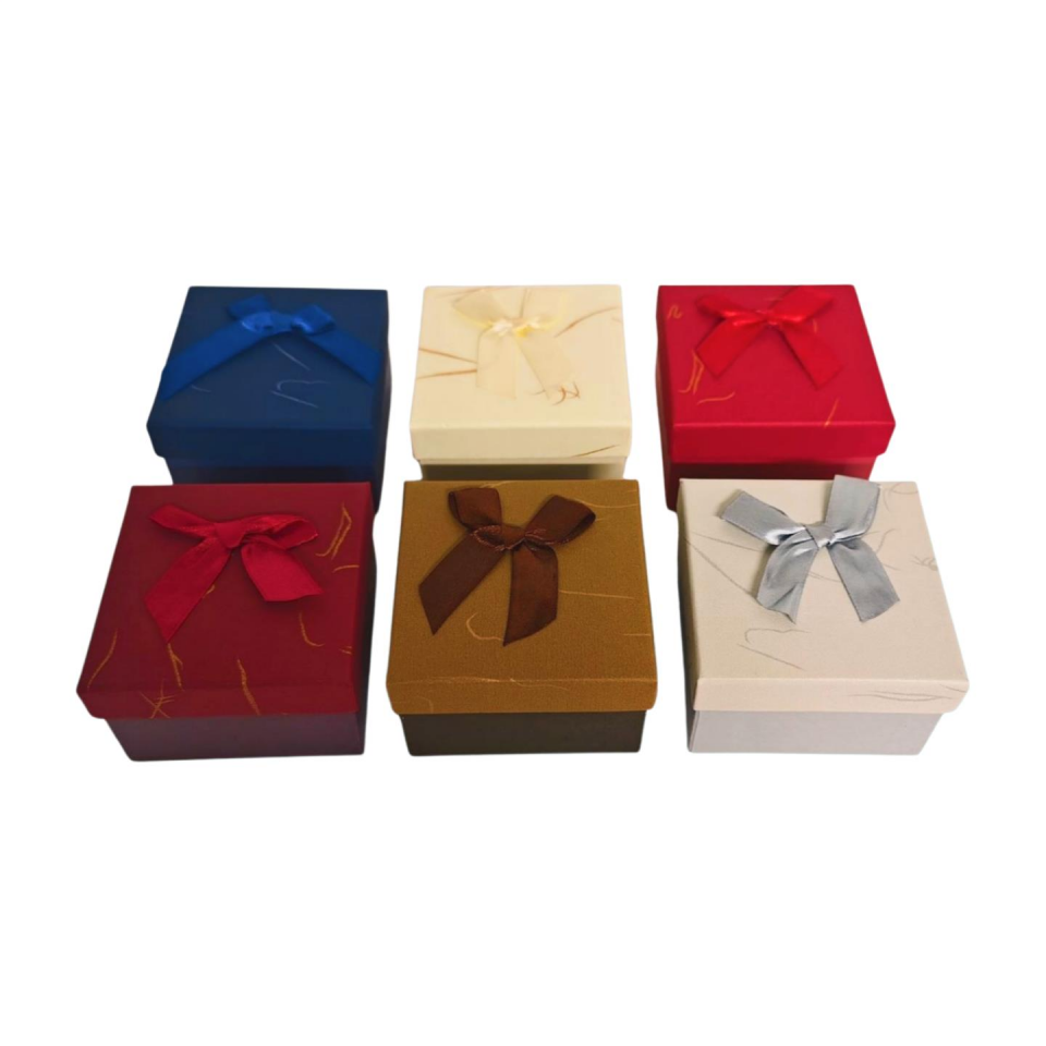 KUTU TEKLİ FİYONKLU 8,5*5,5 CM DALGALI DESENLİ