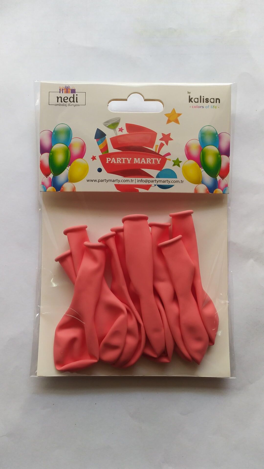 BALON 5'' MARKET BABY PİNK (BEBEK PEMBESİ)10 LU