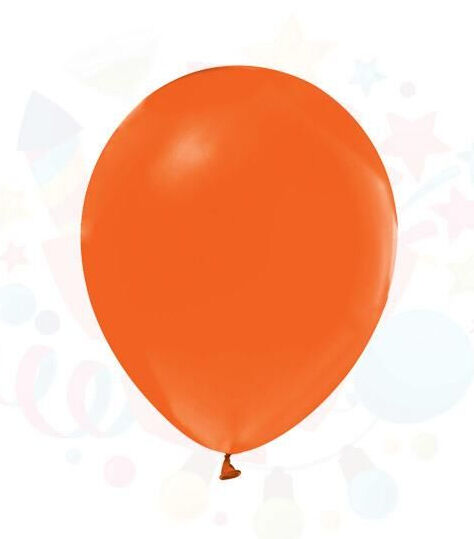 BALON DÜZ RENK TURUNCU 100LÜ