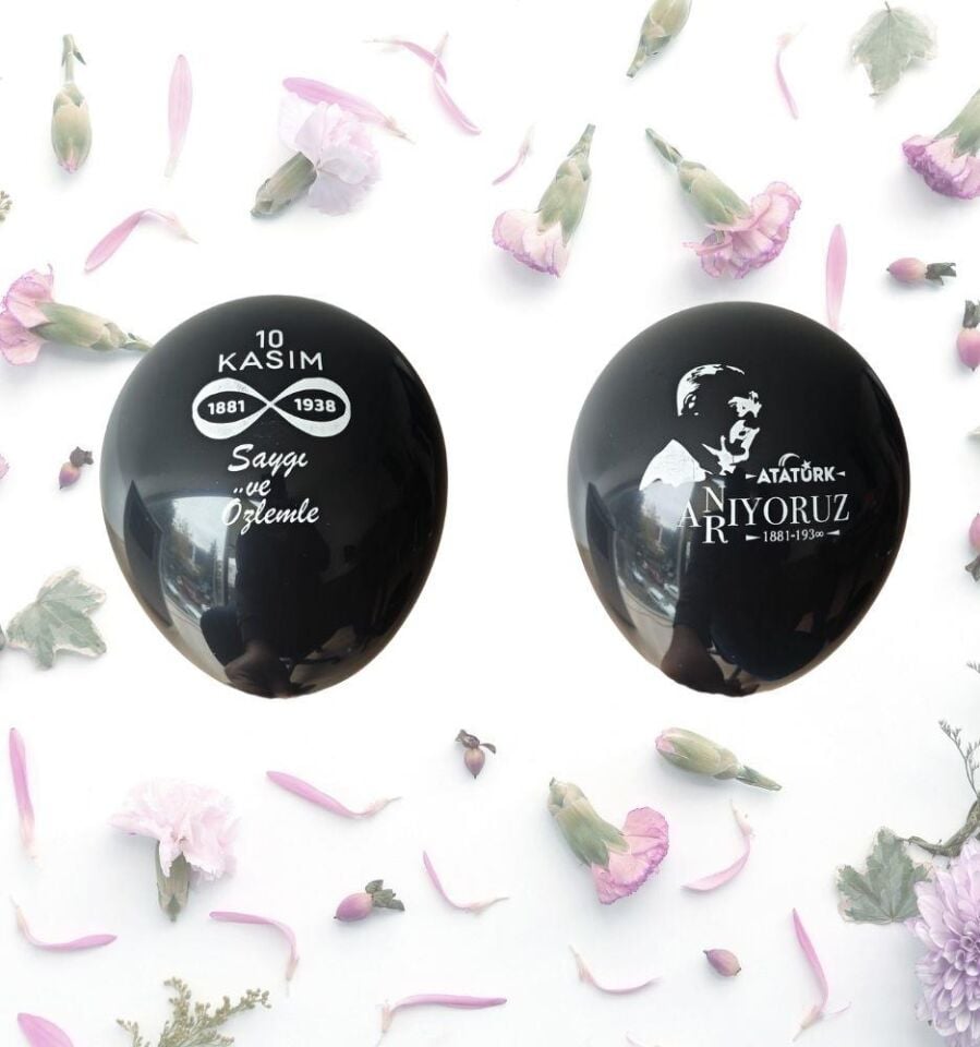 BALON BASKILI 10 KASIM 100 LÜ