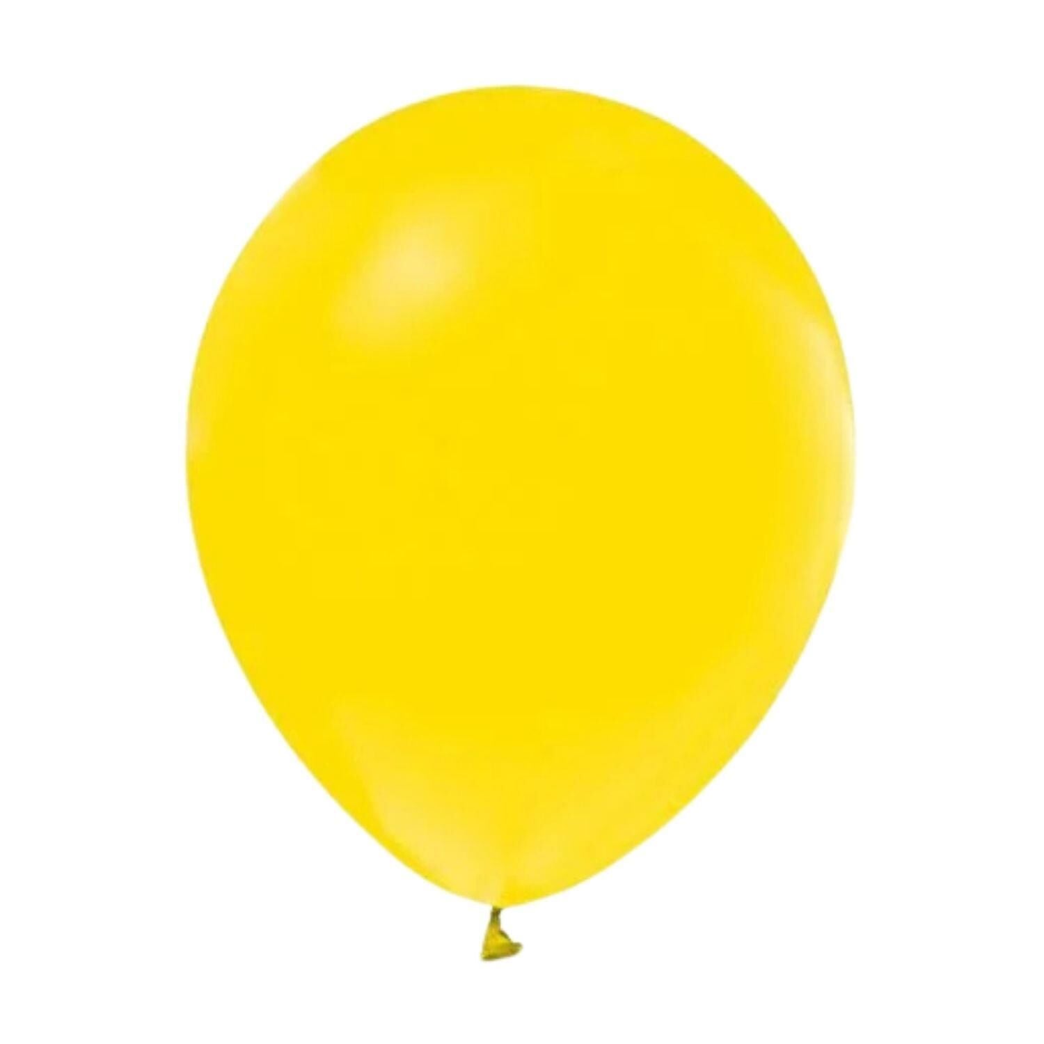 BALON DÜZ RENK SARI 100LÜ