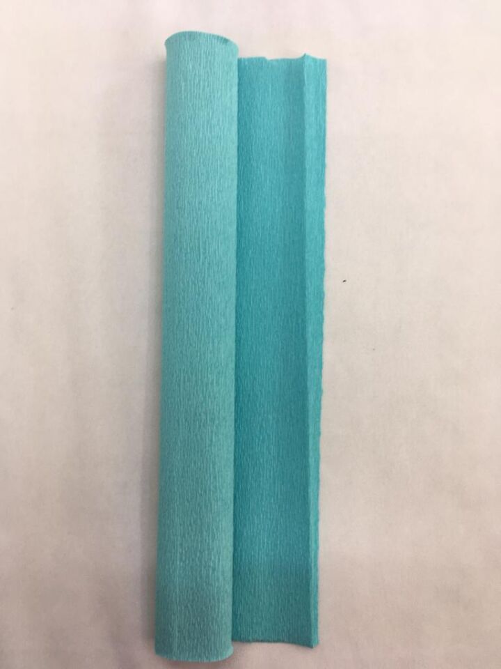 KREPON KAĞIDI  50CM*2.5 MT TURKUAZ