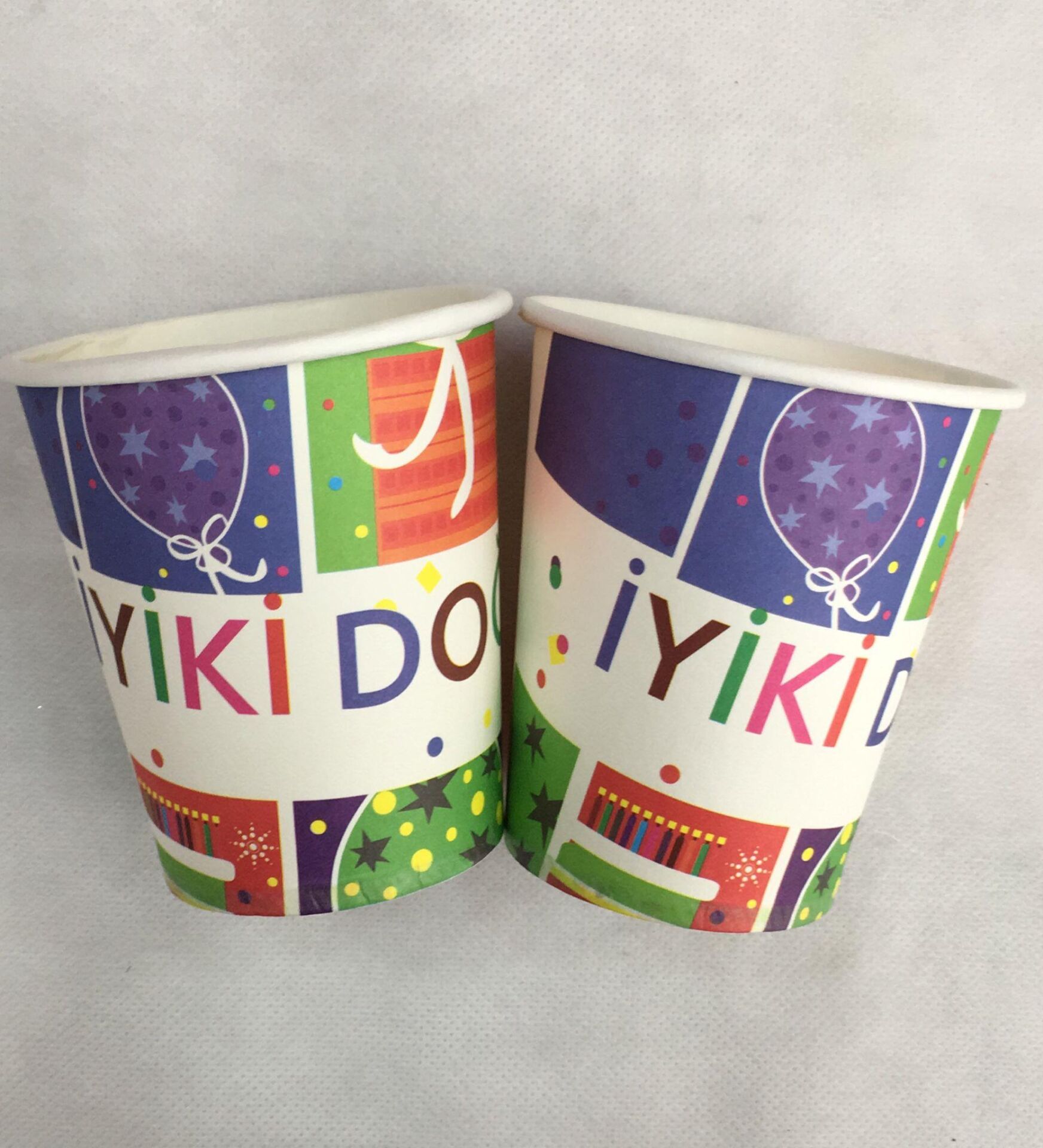 BARDAK KARTON TEMALI YILDIZLI İYİ Kİ DOĞDUN