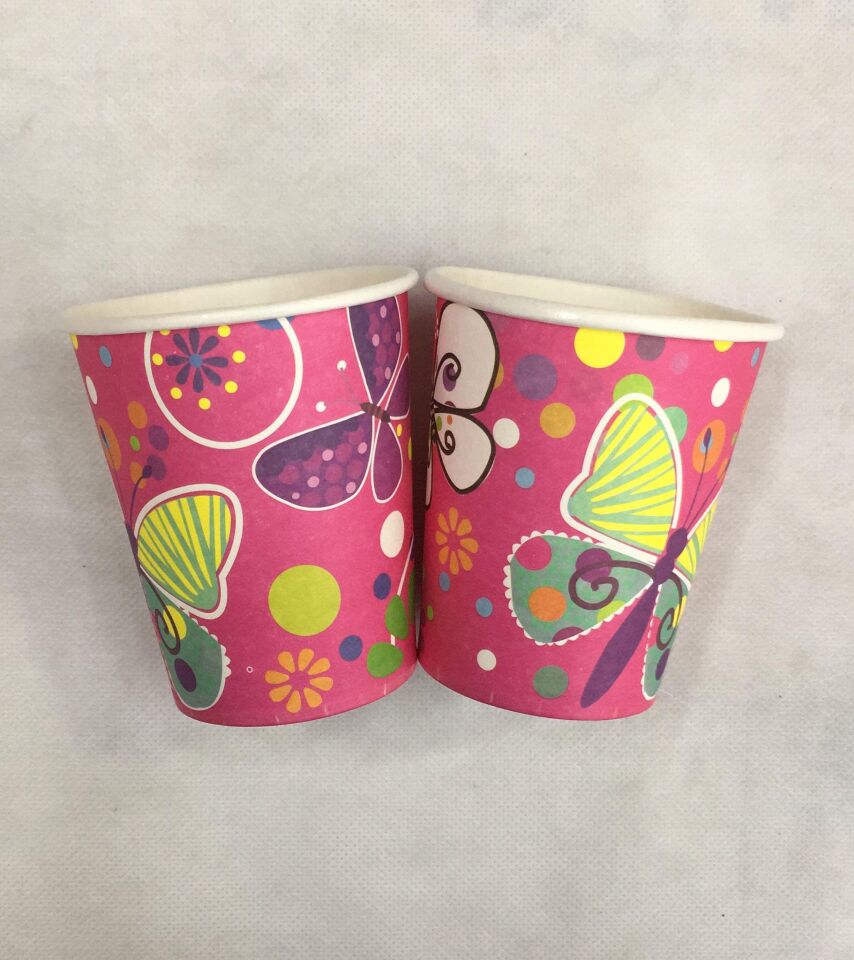 BARDAK KARTON TEMALI KELEBEK PARTİSİ