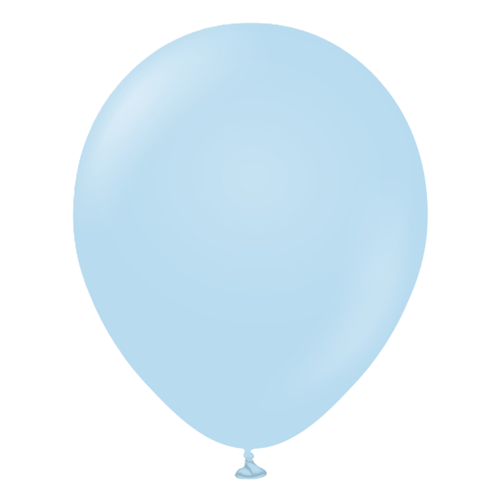 BALON 18'' MAKARON BABY BLUE  25 Lİ  KALİSAN