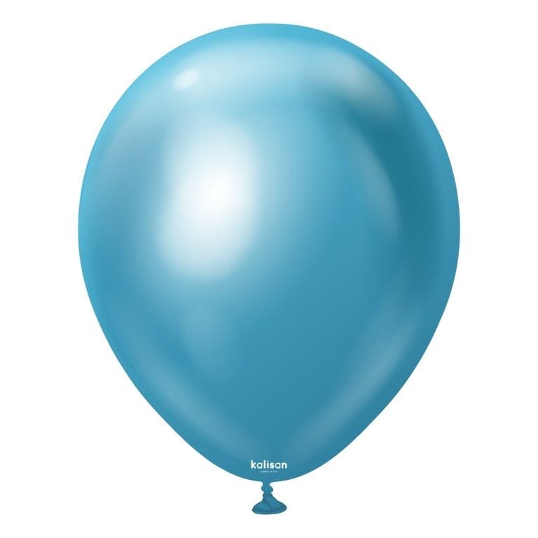 BALON 12'' KROM(MİRROR) BLUE 50 Lİ KALİSAN