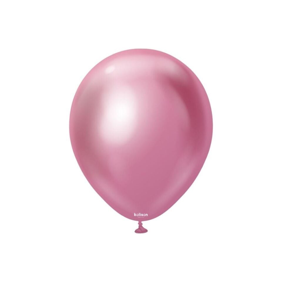 BALON 5'' KROM(MİRROR) PINK 100 LÜ KALİSAN