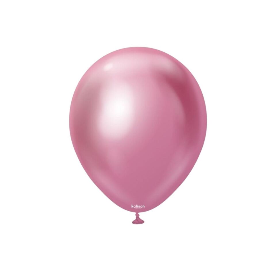 BALON 5'' KROM(MİRROR) PINK 100 LÜ KALİSAN