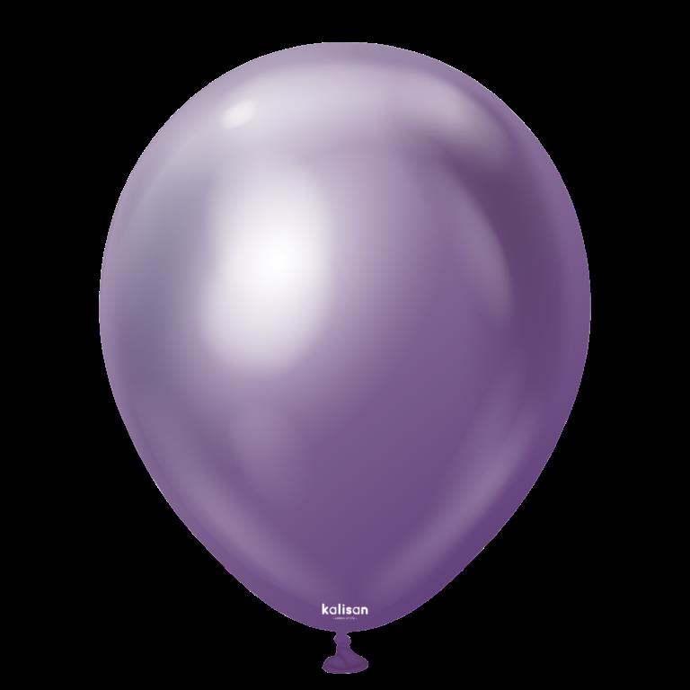 BALON 5'' KROM(MİRROR) VIOLET 100 LÜ KALİSAN