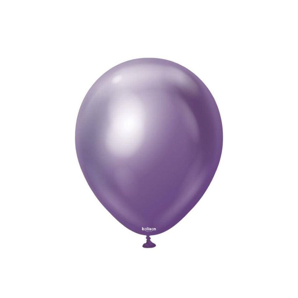 BALON 5'' KROM(MİRROR) VIOLET 100 LÜ KALİSAN