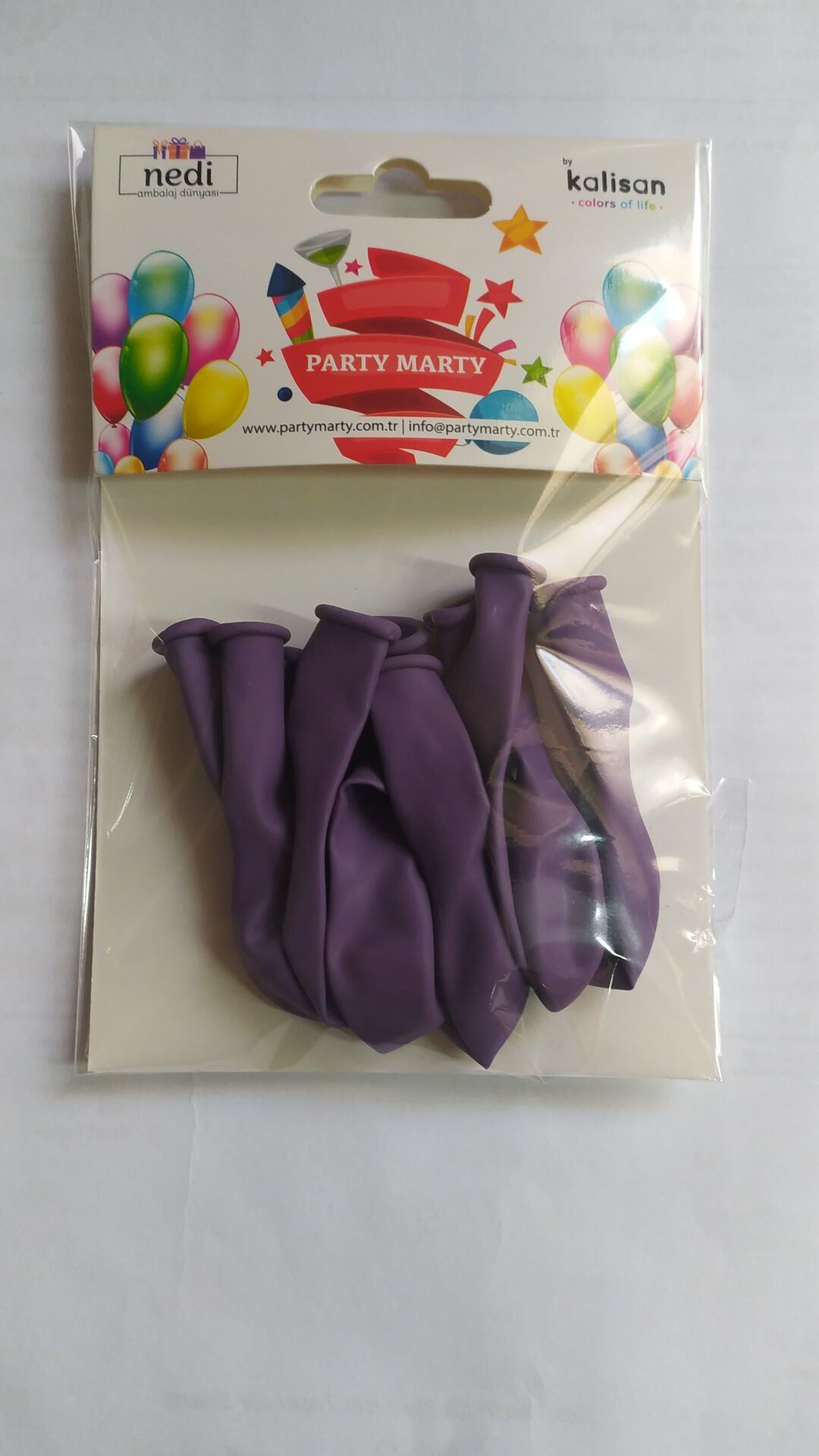 BALON 5''MARKET RETRO LAVANDER (LAVANTA) 10 LU