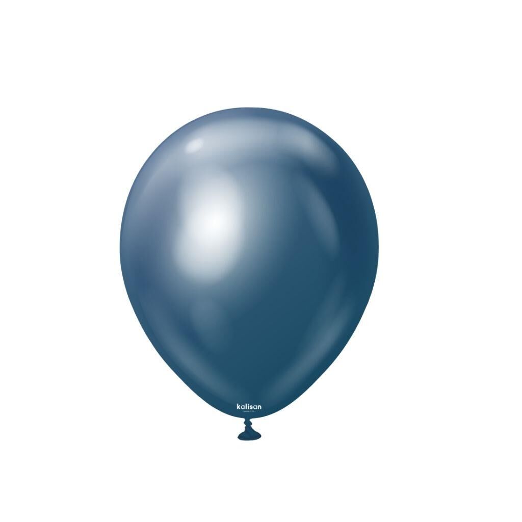 BALON 5'' KROM(MİRROR) NAVY 100 LÜ KALİSAN