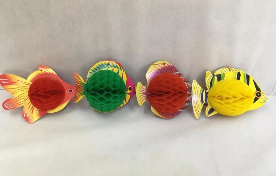 KAĞIT SÜS BALIK  12'Lİ