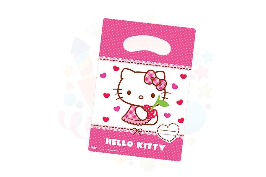 PARTİ ÇANTASI 6 LI LİSANSLI HELLO KITTY