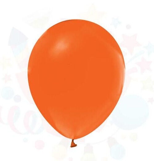 BALON DÜZ RENK TURUNCU 100LÜ
