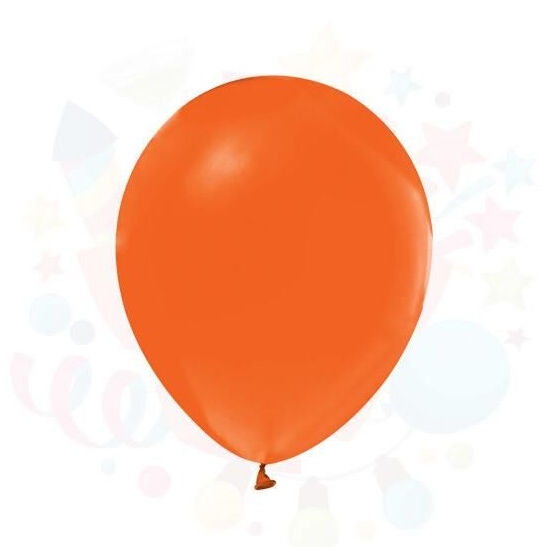 BALON DÜZ RENK TURUNCU 100LÜ
