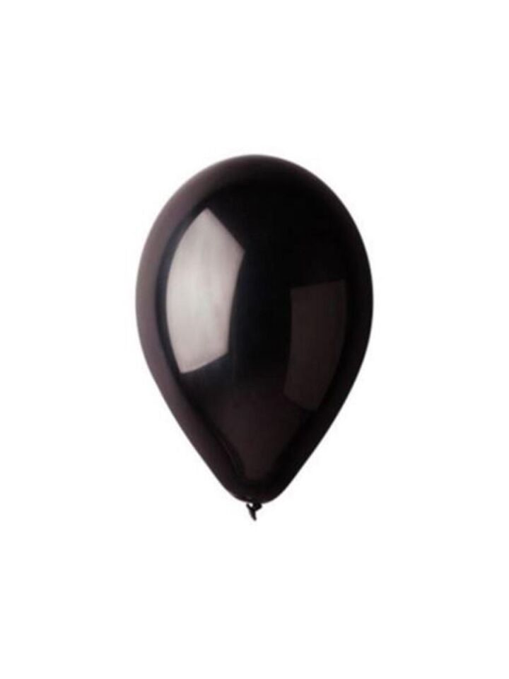 BALON METALİK GEMAR 100'LÜ SİYAH